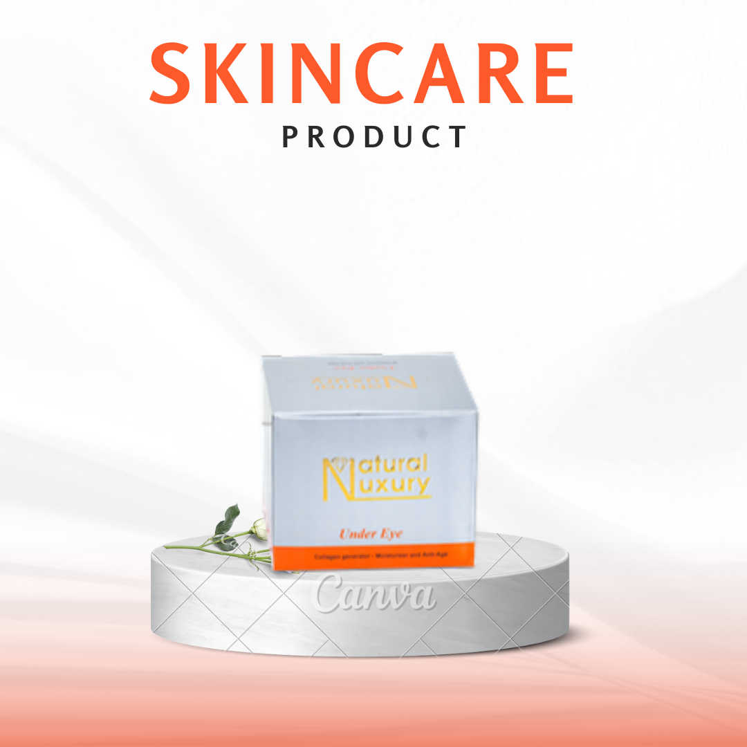 Natural Luxury under eye